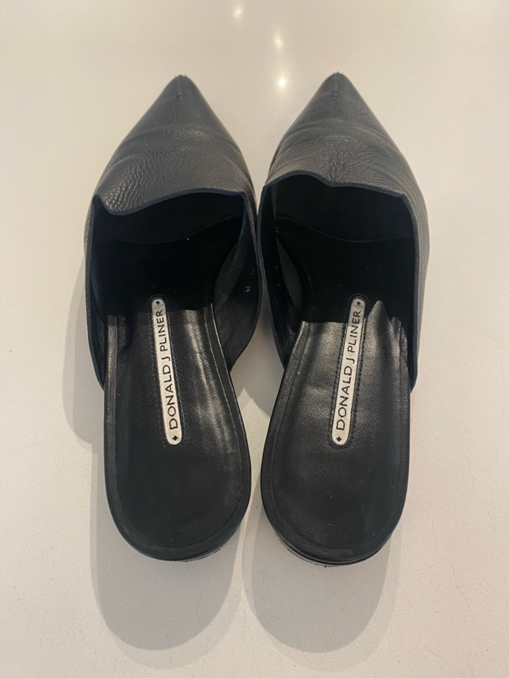 Donald J. Pliner pebbled leather flats - Picture 4 of 16